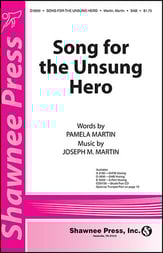Song for the Unsung Hero SATB choral sheet music cover